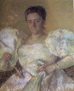Mary Cassatt Portrait of the lady oil painting on canvas
